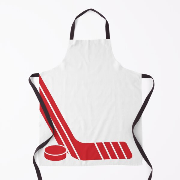 Item preview, Retro Red Ice Hockey Stick and Puck designed and sold by Imaginationbeyond.