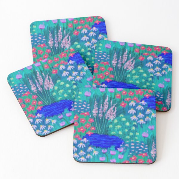Item preview, Blue Garden - Floral Seamless Repeat Pattern designed and sold by NaliniLe.