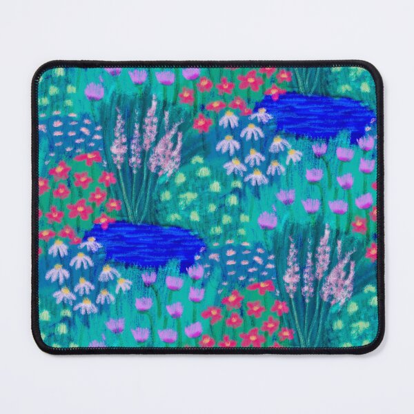 Item preview, Blue Garden - Floral Seamless Repeat Pattern designed and sold by NaliniLe.