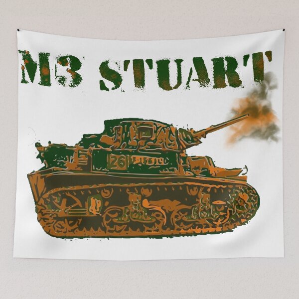 Item preview, M3 Stuart WWII Tank designed and sold by Mark Malinowski.