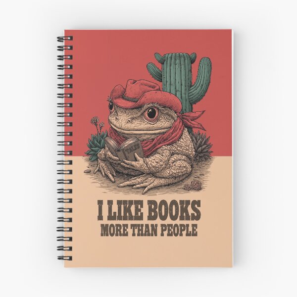 Item preview, I Like Books More Than People designed and sold by RebenCantik.