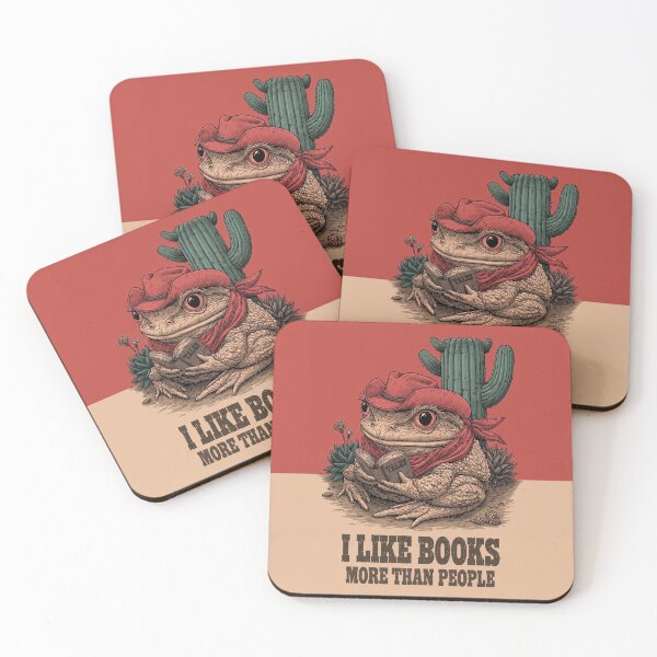 Item preview, I Like Books More Than People designed and sold by RebenCantik.