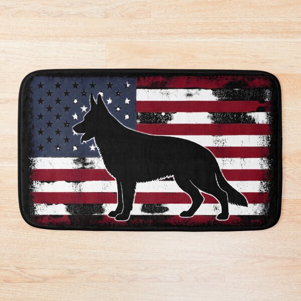 Item preview, German Shepherd National Dog Day Shirt | Patriotic USA Flag designed and sold by PixelForge11.