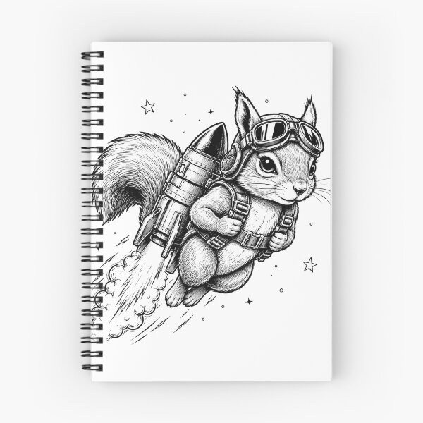 Item preview, Rocket Powered Squirrel Space Adventure designed and sold by the-dovlat.