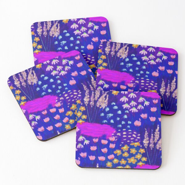 Item preview, Night Garden - Floral Seamless Repeat Pattern designed and sold by NaliniLe.