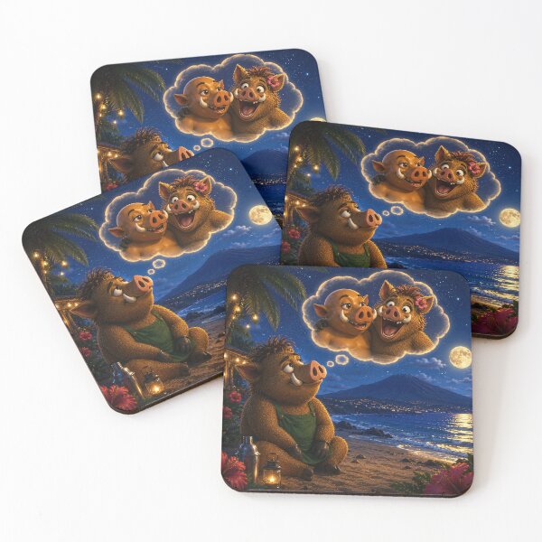 Item preview, Starry Night Memories — Mojito Dreaming of His Friends designed and sold by CanaryVibesArt.