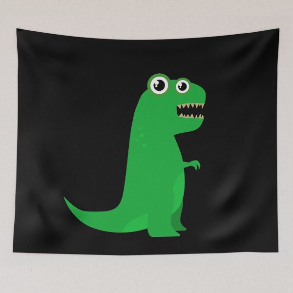 Item preview, Cute Cartoon Green T-Rex Dinosaur designed and sold by chaaval.
