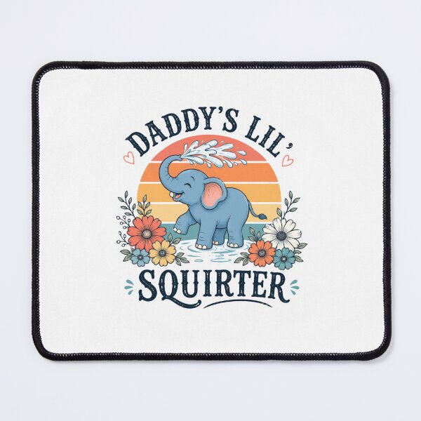 Item preview, Daddy's Lil' Squirter Baby Elephant Dad Father Parenthood designed and sold by HumansStuck12.