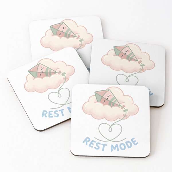 Item preview, Rest Mode Cute Sleeping Kite designed and sold by CuteRage.