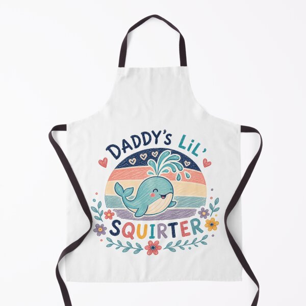 Item preview, Daddy's Lil' Squirter New Dad Gift Father Baby Whale designed and sold by HumansStuck12.