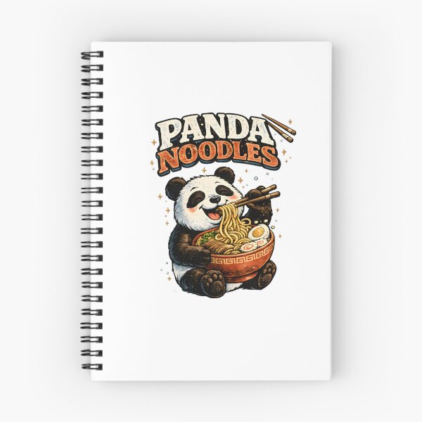 Item preview, Panda Noodles Vintage Mascot designed and sold by Drofted.