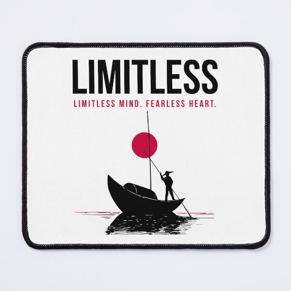 Item preview, LIMITLESS MIND. FEARLESS HEART. designed and sold by PGAart.