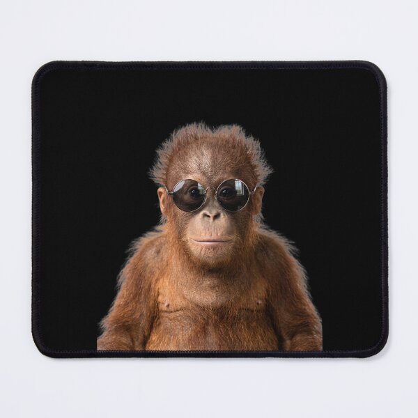 Item preview, Cute Baby Orangutan Wearing Sunglasses Funny designed and sold by RareLavender.