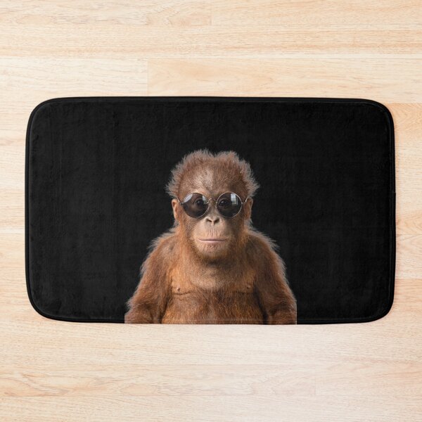 Item preview, Cute Baby Orangutan Wearing Sunglasses Funny designed and sold by RareLavender.