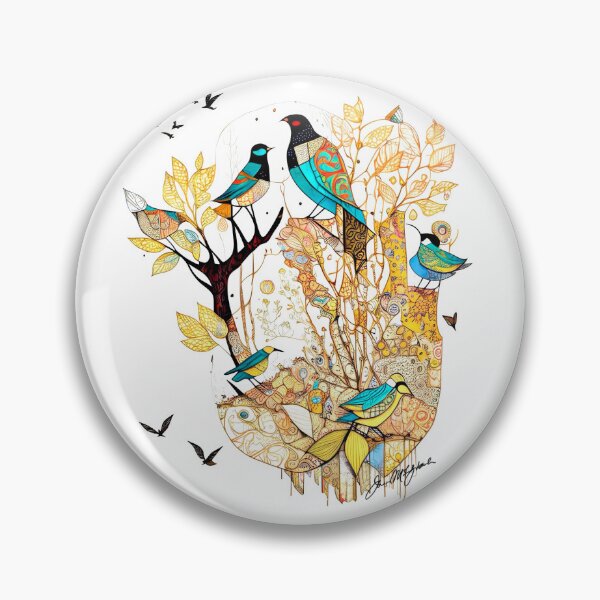 Item preview, Birds and Butterflies Fantasy 4 designed and sold by ©Janis Zroback.