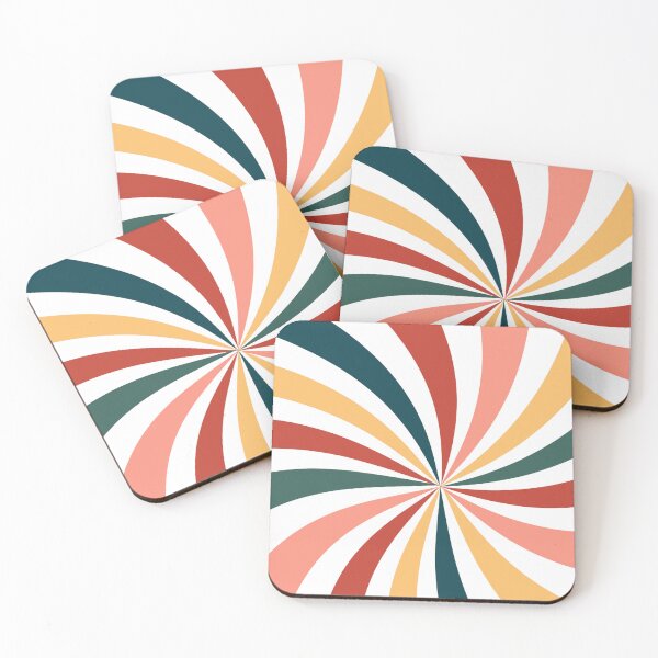 Item preview, Espiral vintage de colores otoñales cálidos designed and sold by A touch of creativity.