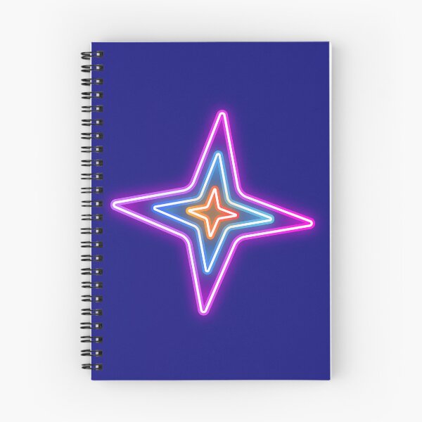 Item preview, Neon Glow Y2K Sparkle Star Retro Cyberpunk Aesthetic designed and sold by SolutionsArt.