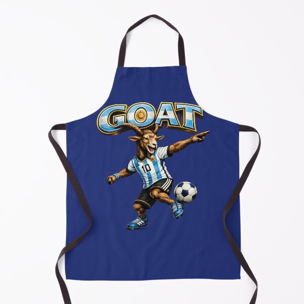 Item preview, El Más Grande de Todos loArgentina Soccer GOAT Number 10s Tiempos Goat Soccer Argentina Fan Cartoon | Funny Football GOAT Graphic designed and sold by digitalbob60.