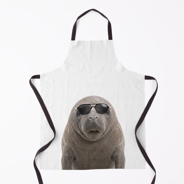Item preview, Cute Baby Manatee Wearing Sunglasses Funny designed and sold by RareLavender.