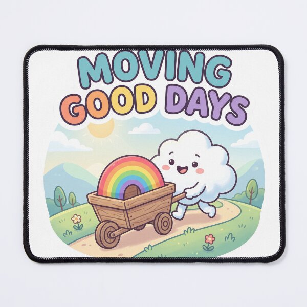 Item preview, Moving Good Days Cute Rainbow designed and sold by CuteRage.
