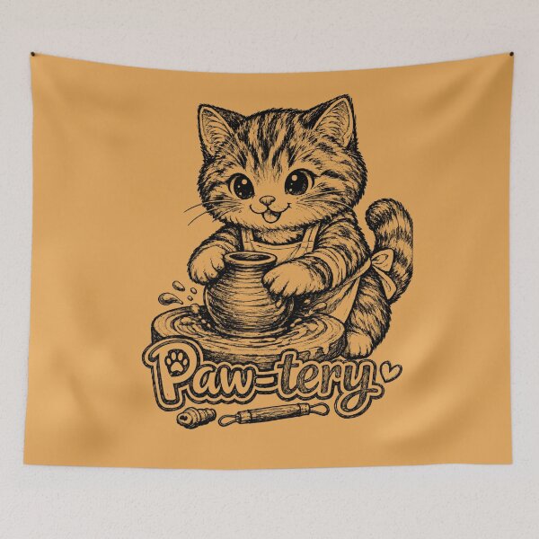Item preview, Pottery - Pawtery designed and sold by FarzT.