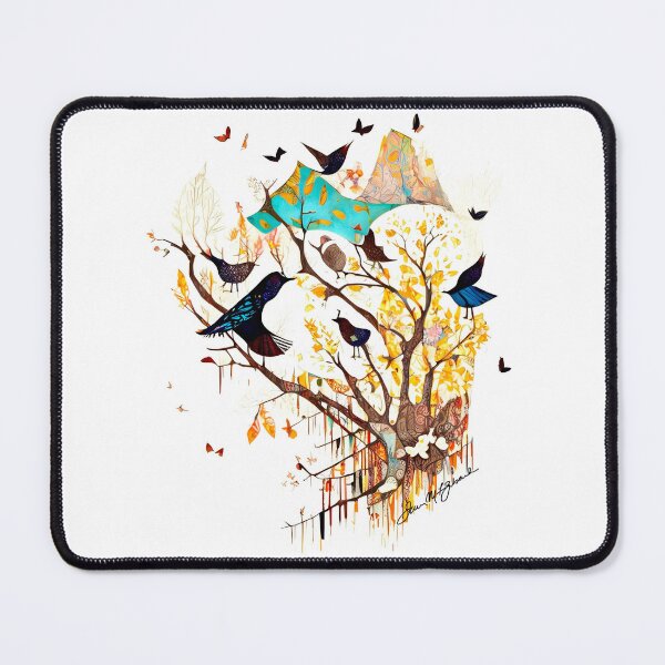 Item preview, Birds and Butterflies Fantasy 3 designed and sold by ©Janis Zroback.