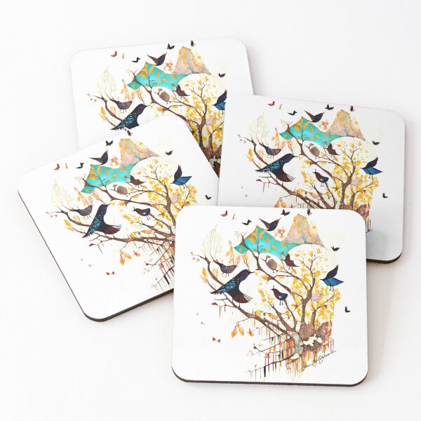 Item preview, Birds and Butterflies Fantasy 3 designed and sold by ©Janis Zroback.
