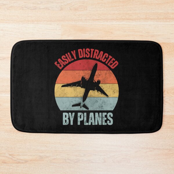 Item preview, Easily Distracted By Planes Aviation Pilot Airplane Lover designed and sold by HumansStuck12.