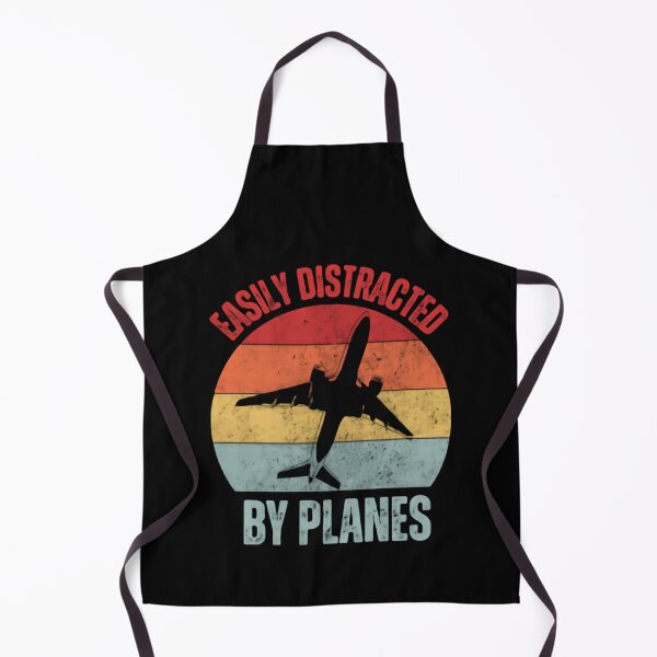 Item preview, Easily Distracted By Planes Aviation Pilot Airplane Lover designed and sold by HumansStuck12.
