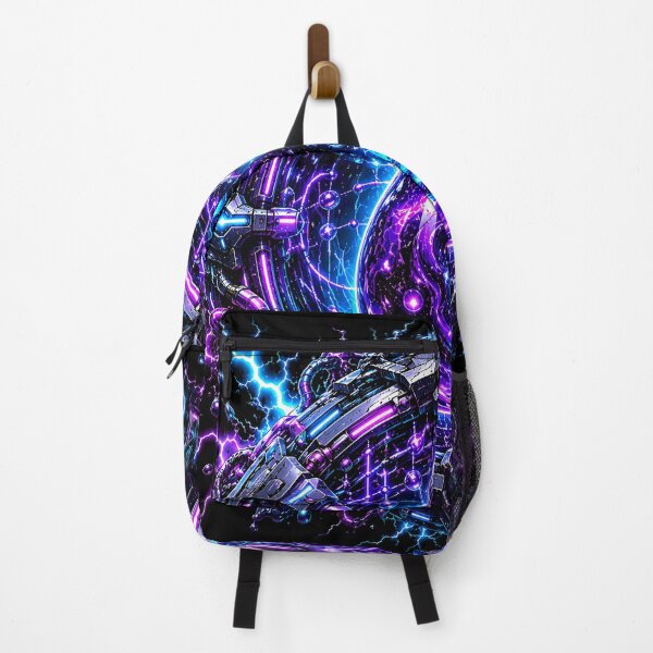Item preview, Void Liquid Cybernetic Cosmic Droplet Neon Lightning Mesh designed and sold by RiteshCenter .