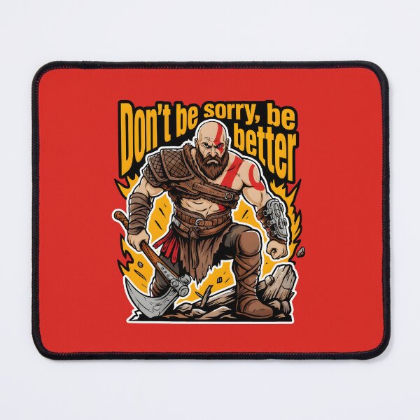 Item preview, Kratos - Don't be Sorry, Be Better designed and sold by Enea Kelo.