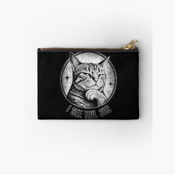 Item preview, Suspicious Tabby Cat Vintage Distressed Meme For Kitty Lover designed and sold by roarsomethings.