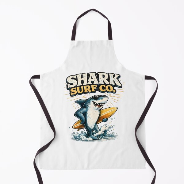 Item preview, Shark Surf Co Vintage Mascot designed and sold by Drofted.