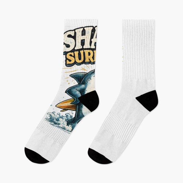 Item preview, Shark Surf Co Vintage Mascot designed and sold by Drofted.
