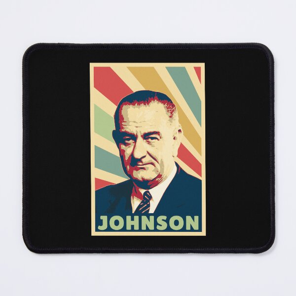 Item preview, Lyndon B. Johnson 36th US President Pop Art Portrait designed and sold by marke770.