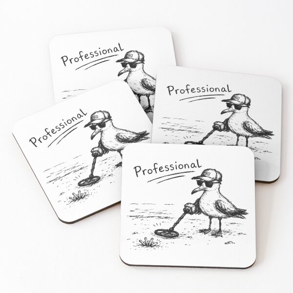 Item preview, Professional Metal Detecting Bird Funny Detector Hobby Design designed and sold by MonkiFlipp.