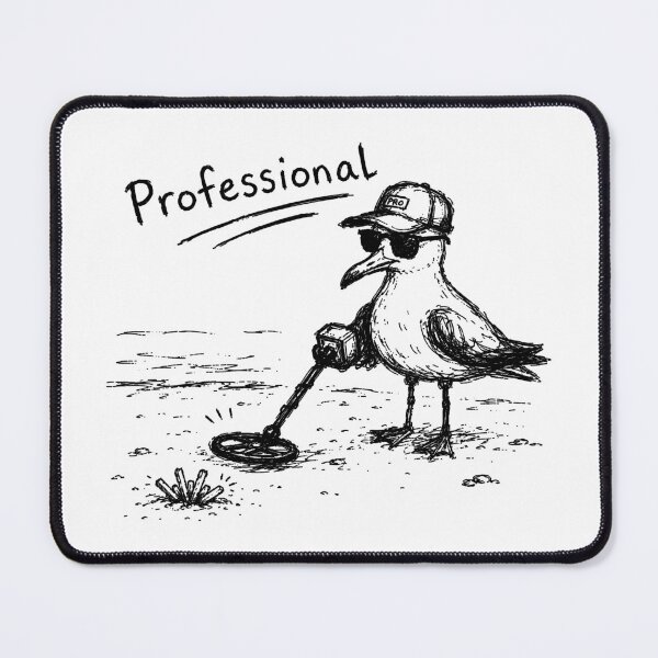Item preview, Professional Metal Detecting Bird Funny Detector Hobby Design designed and sold by MonkiFlipp.