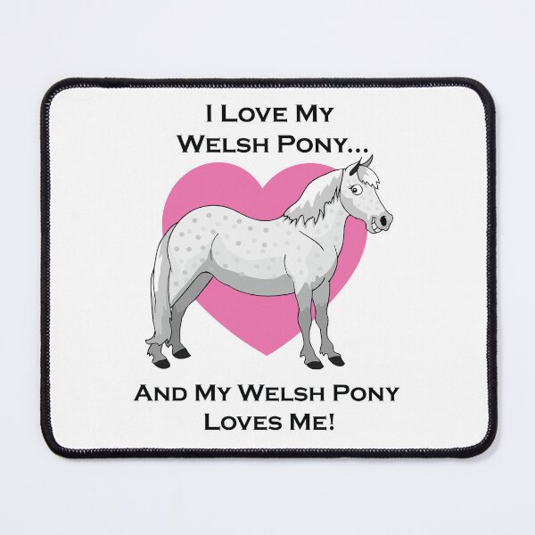 Item preview, I Love My Welsh Pony ... And My Welsh Pony Loves Me designed and sold by Sketchy Pony.