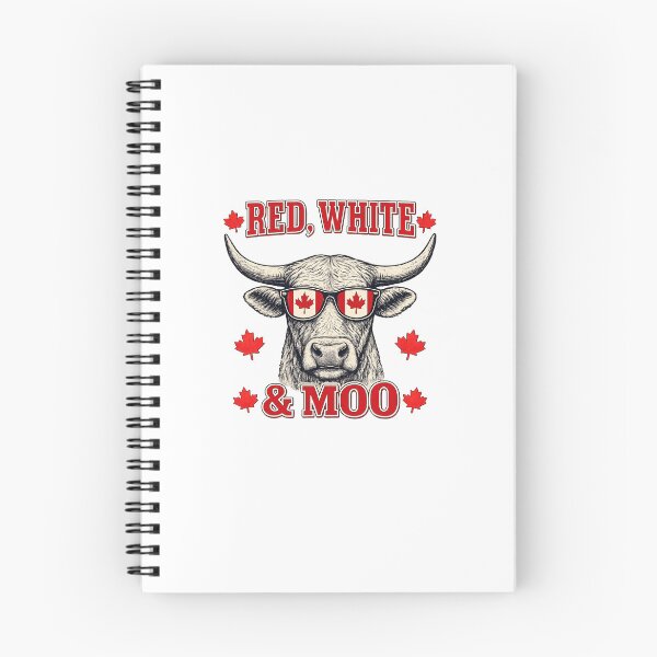 Item preview, Red white and moo canadienne cow  designed and sold by Black British  Designer - Photographer.