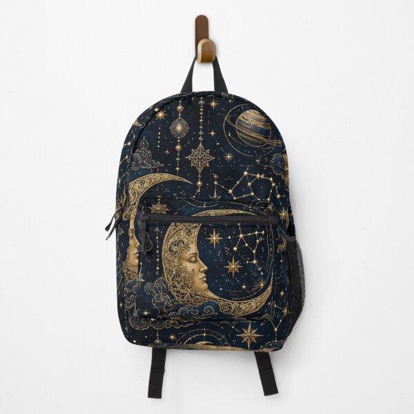 Item preview, Celestial Moon and Stars on Midnight Sky designed and sold by Siti Hoiriyah.