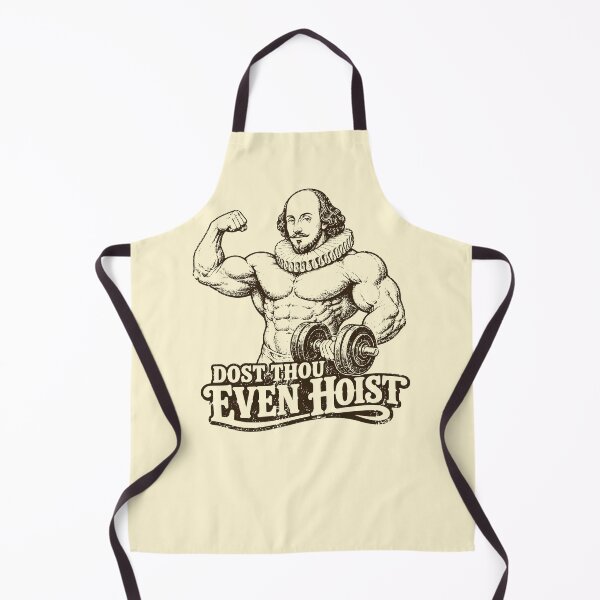 Item preview, Vintage Shakespeare Dost Thou Even Hoist Gym Art designed and sold by Imaginationbeyond.