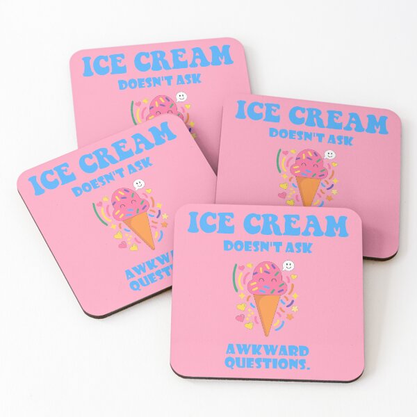 Item preview, Ice Cream Doesn't Ask Awkward Questions designed and sold by xmoudx.
