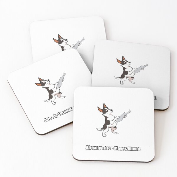 Item preview, Border Collie - Already Three Moves Ahead - Funny Smart Dog Gift designed and sold by pawdrops.