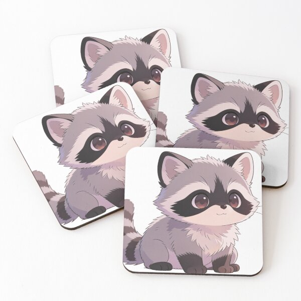 Item preview, Chibi Raccoon designed and sold by T's&such.
