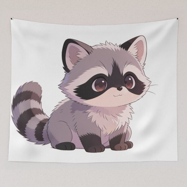 Item preview, Chibi Raccoon designed and sold by T's&such.