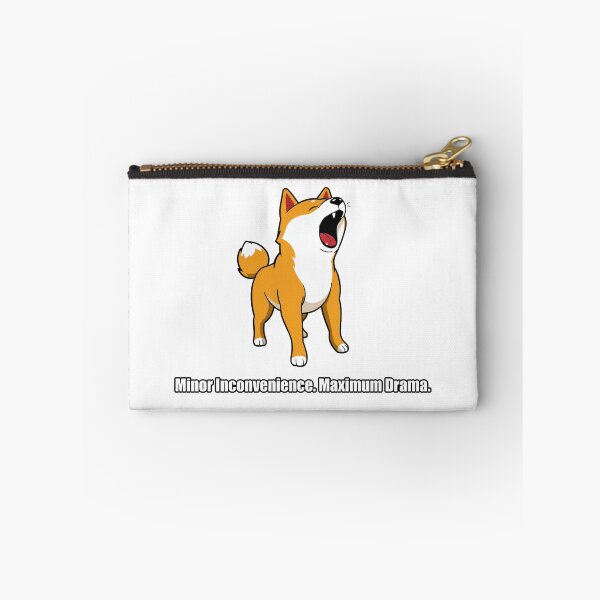 Item preview, Shiba Inu - Minor Inconvenience Maximum Drama - Funny Shiba Gift designed and sold by pawdrops.