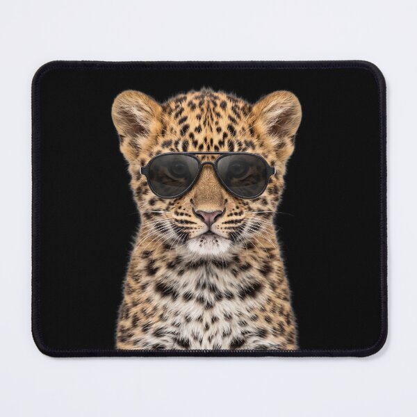 Item preview, Cute Baby Leopard Wearing Sunglasses Funny designed and sold by RareLavender.