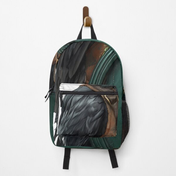 Item preview, Hobbit Door Green Crow designed and sold by IllumeInk.