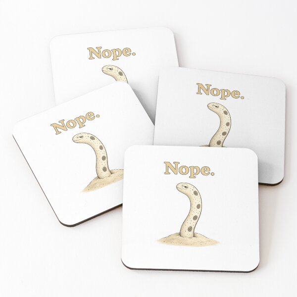 Item preview, Nope Garden Eel | Cute Introvert Animal Funny T-Shirt Design designed and sold by Little Moments Co..