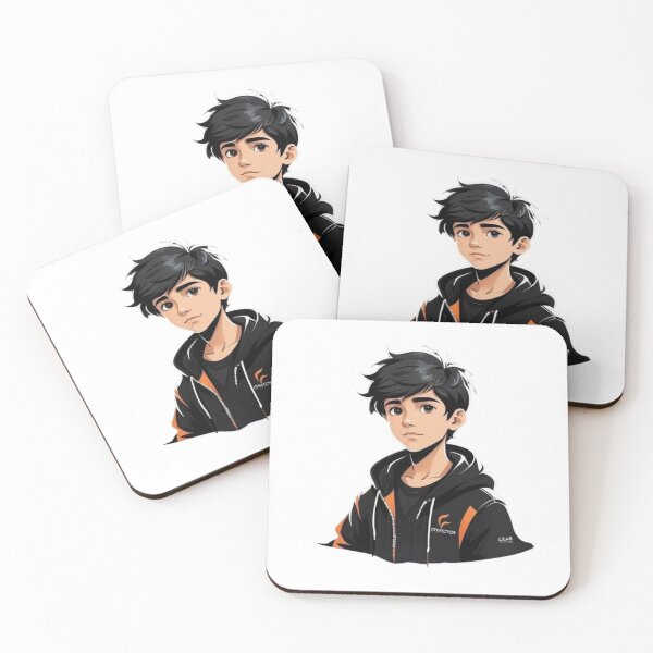 Item preview, Anime Boy Portrait Aesthetic Digital Art Cool Hoodie Character Illustration designed and sold by ZyloPrints.